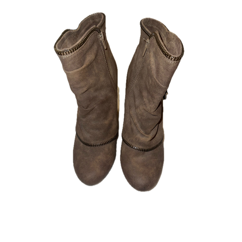 Not Rated Wedge Buckle Ankle Boots - Picture 9 of 11